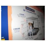 36" folding pet crate...