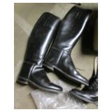 Vintage ladies equestrian boots, gl...