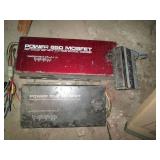 2 Rockford Fosgate power amps and a...