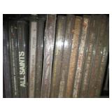 Crate and box full of CDs and other...