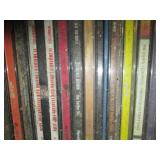 Crate and box full of CDs and other...