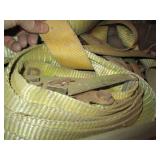 Heavy rachet strap and speaker wire...