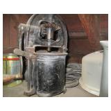 Vintage sausage maker...