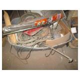 Foam pipe insulation, Cutting torch...