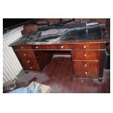 Large wood executive style 6-drawer...