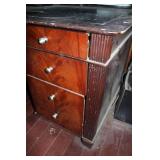 Large wood executive style 6-drawer...