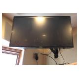 Samsung flat screen TV with wall mo...
