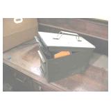 Vintage metal ammo box with Dorman ...
