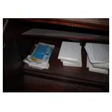 Large wood lockable 6-drawer 2-bifo...