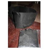 Bundle of 15-gallon soft sided felt...