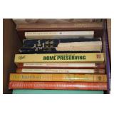 Box of assorted cookbooks...