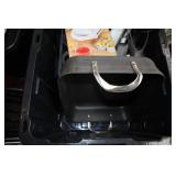 Large tote of heavy duty bakeware a...