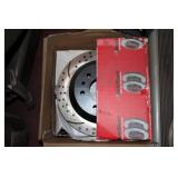 Set of rear disc brake rotors for 2...