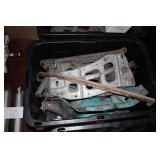 4-heavy duty covered totes containi...