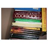 2 large boxes of assorted cookbooks...