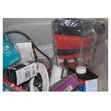 Large tote containing misc home imp...