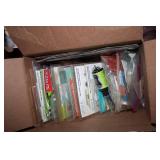 Large assortment of rubber and plas...