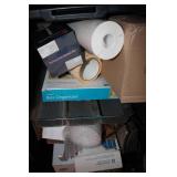 Large tote containing misc office s...