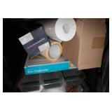 Large tote containing misc office s...