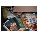 Huge lot of cookbooks, recipes and ...
