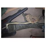 Variety of soft sided rifle cases a...