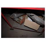 Metal framed rolling mechanics cart...