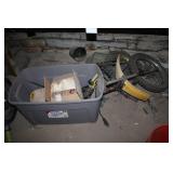 Large tote of misc motorcycle and d...
