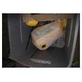 Large tote of misc motorcycle and d...