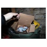 Tote of misc new and used motorcycl...