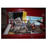 Craftsman metal 10-drawer, flip top...