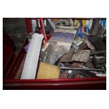 Craftsman metal 10-drawer, flip top...