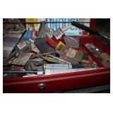 Craftsman metal 10-drawer, flip top...