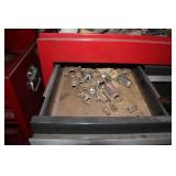 Craftsman metal 10-drawer, flip top...