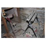 Portable rifle stabilizer bipod and...