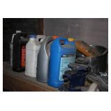 Box of misc hand tools, hardware an...