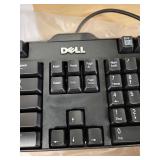 Dell Keyboard lot of 8 - Black USB Full-Size With Numpad