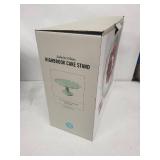 Martha Stewart Jadeite Glass Highbrook Cake Stand - 11in x 4.7in