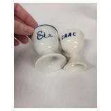 Egg Cups - Vintage Souvenir Set (Lot of 5) - Disney & City Prints