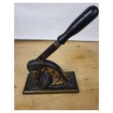 Antique Victorian Embosser Stamp