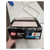 Grip-Rite Plastic Cap Nails 1-1/4 in Ring Shank - 2,000 pcs