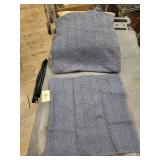 COCOPLOCEUS Decorative Rug Runner & Cushions Set - Blue/Beige Textiles