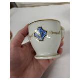 Vintage Ceramic Egg Cups Set of 5 - Assorted Styles