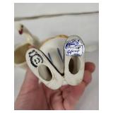 Vintage Ceramic Egg Cups Set of 5 - Assorted Styles