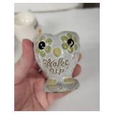 Vintage Ceramic Egg Cups Set of 5 - Assorted Styles