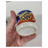 Vintage Travel Egg Cups - Mazatlan, New Ulm & Ginger Designs (Lot of 5)