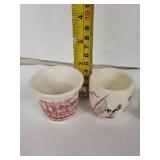 Johnson Bros Vintage Egg Cups - Set of 5, Made in England
