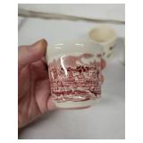 Johnson Bros Vintage Egg Cups - Set of 5, Made in England