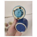 Johnson Bros Vintage Egg Cups - Set of 5, Made in England