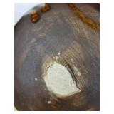 Charles Halling - Studio Pottery Bowl with Inlaid Yellow Network Pattern