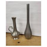 Maritime Home Decor Set - Sailboat Planters, Lettered Home Cups, Pewter Ewer & Tall Bottle